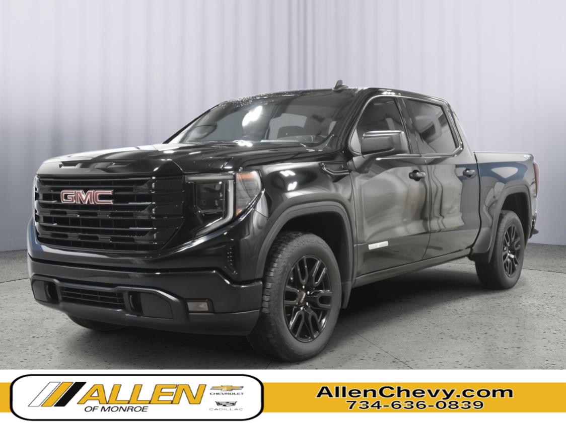 Onyx Black 2024 GMC Sierra 1500 Pickup Truck Four-Wheel Drive 8-Speed Automatic