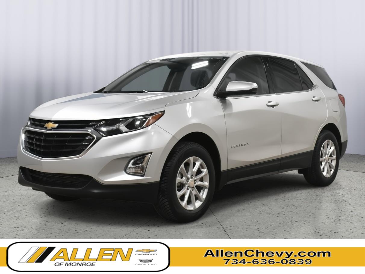 Silver Ice Metallic 2019 Chevrolet Equinox SUV / Crossover Four-Wheel Drive 6-Speed Automatic Overdrive