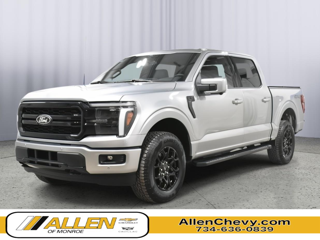 Iconic Silver Metallic 2026 Ford F-150 Pickup Truck Four-Wheel Drive Automatic