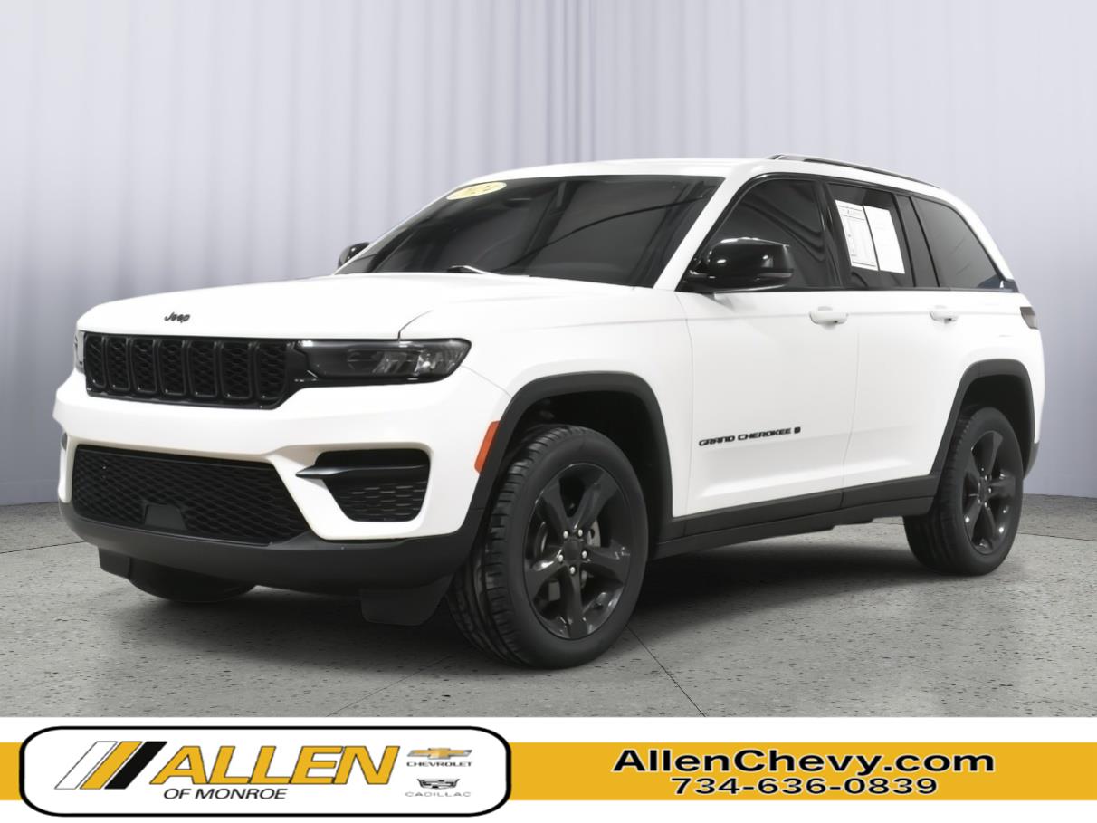 Bright White Clearcoat 2024 Jeep Grand Cherokee SUV / Crossover Four-Wheel Drive 8-Speed Automatic