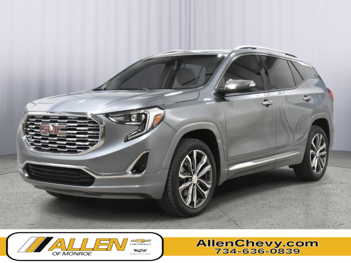 Gray (Satin Steel Metallic) 2019 GMC Terrain SUV / Crossover Four-Wheel Drive 9-Speed Automatic Overdrive