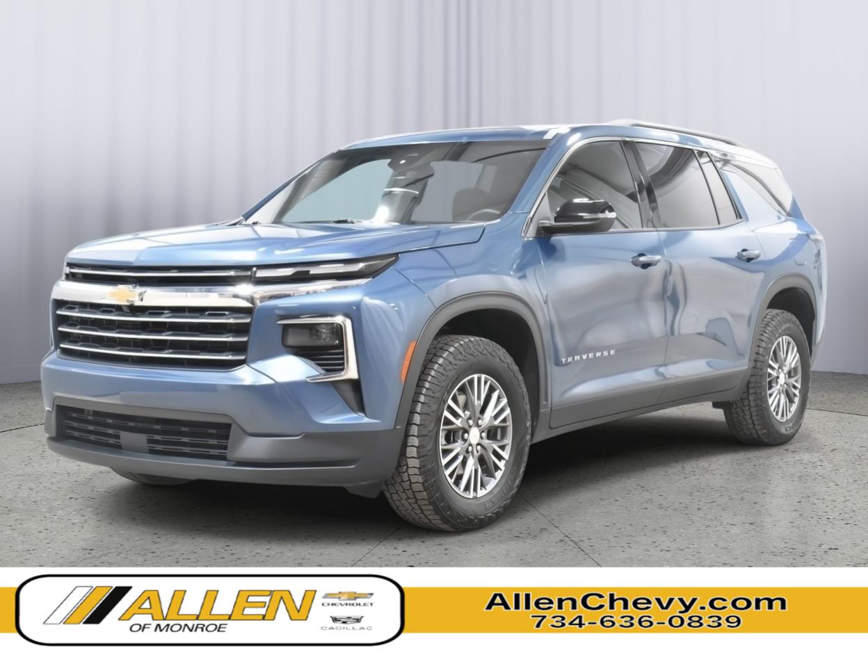 Lakeshore Blue Metallic 2026 Chevrolet Traverse SUV / Crossover Four-Wheel Drive 8-Speed Automatic
