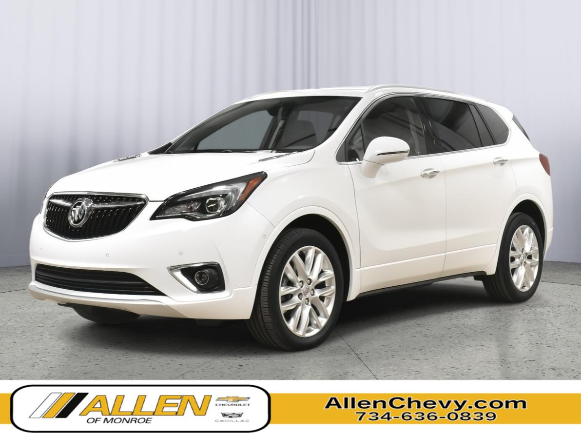 Summit White 2019 Buick Envision SUV / Crossover All-Wheel Drive 9-Speed Automatic
