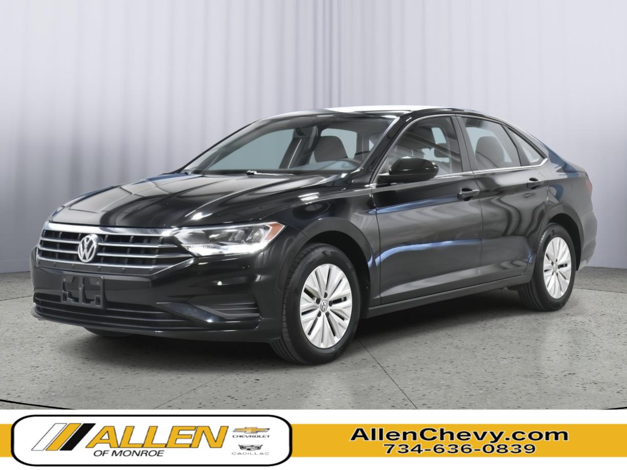Black Uni 2019 Volkswagen Jetta Sedan Front-Wheel Drive Automatic