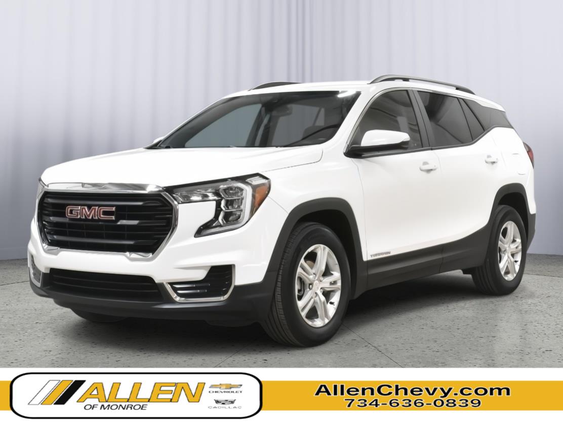 Summit White 2023 GMC Terrain SUV / Crossover Front-Wheel Drive 9-Speed Automatic Overdrive