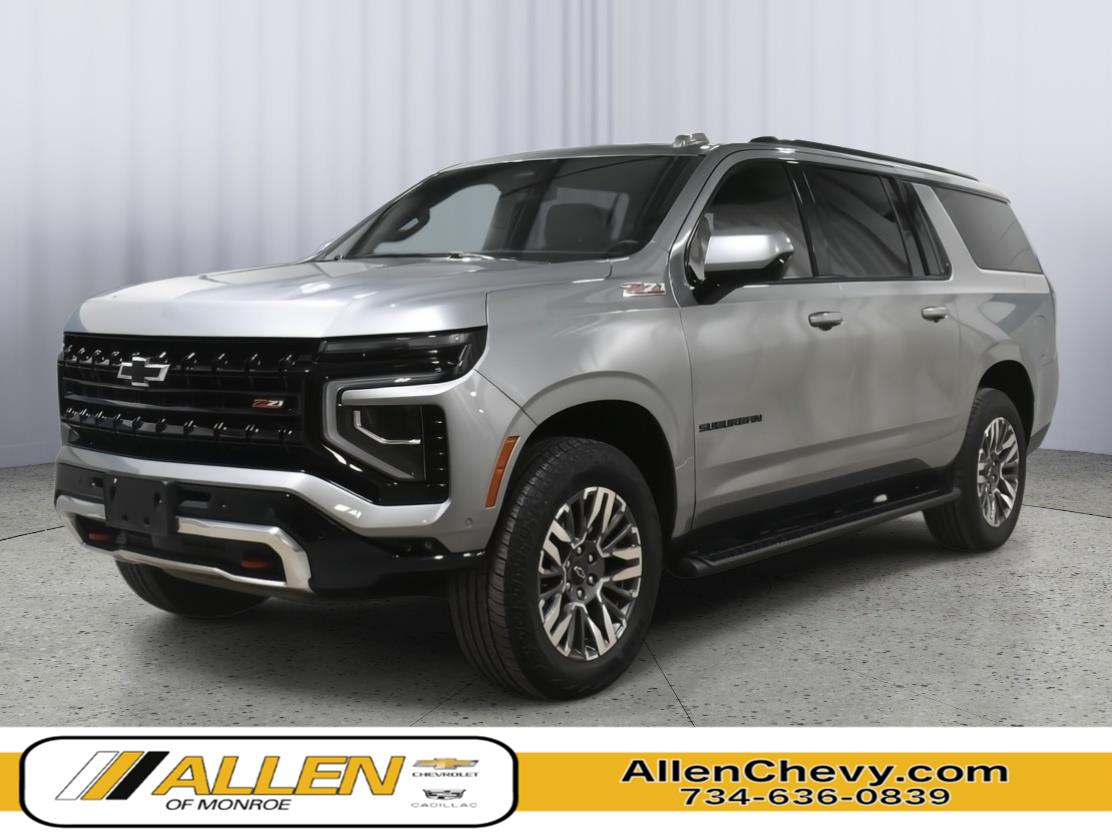 Sterling Gray Metallic 2025 Chevrolet Suburban SUV / Crossover Four-Wheel Drive Automatic