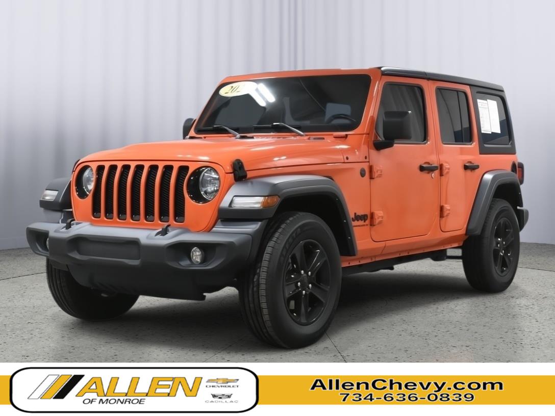 Punkn Metallic Clearcoat 2023 Jeep Wrangler SUV / Crossover Four-Wheel Drive 8-Speed Automatic