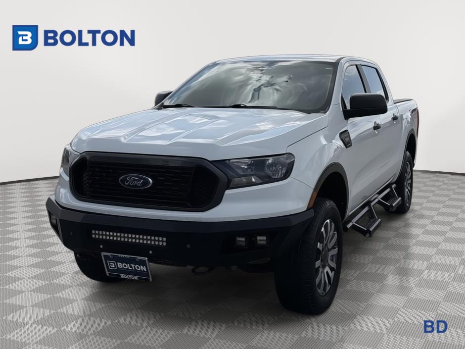 Oxford White 2019 Ford Ranger XLT SuperCrew RWD Pickup Truck 4X2 Automatic