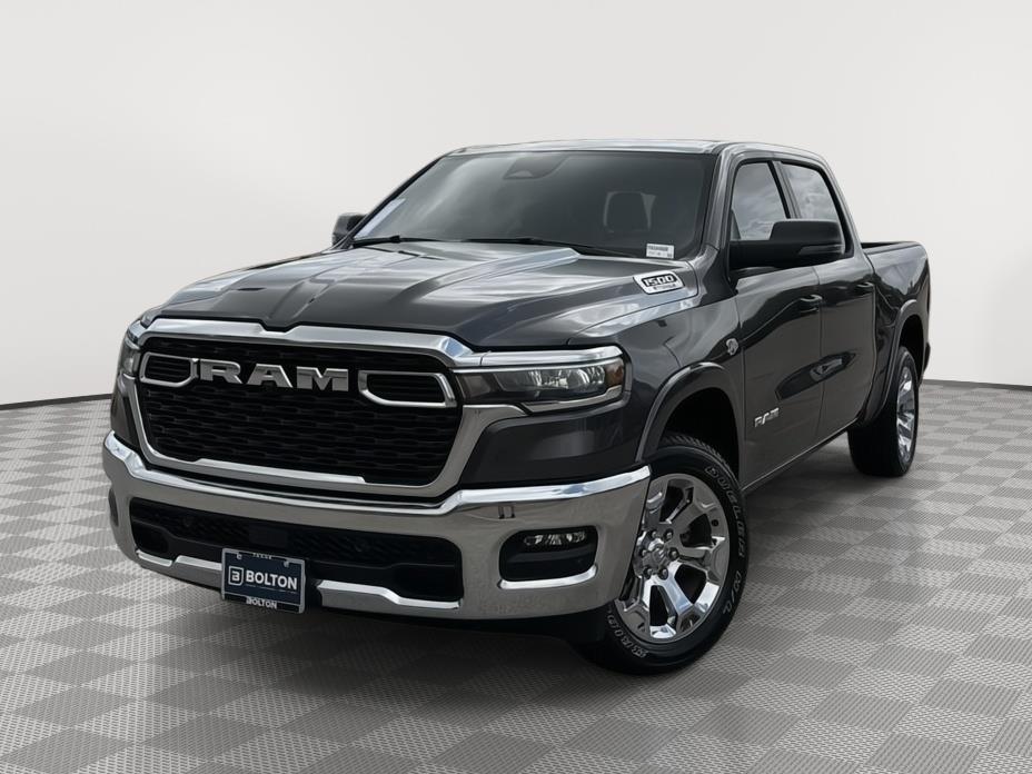 Gray (Granite Crystal Metallic Clearcoat) 2026 RAM 1500 Lone Star Crew Cab 4WD Pickup Truck Four-Wheel Drive 8-Speed Automatic