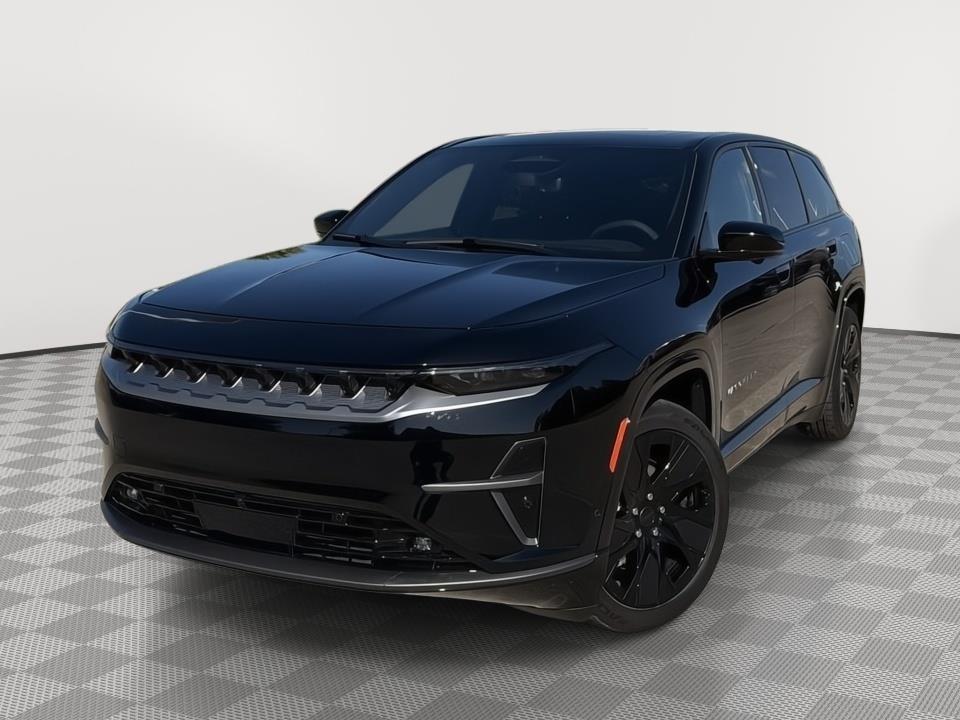 Diamond Black Crystal Pearlcoat 2025 Jeep Wagoneer S Launch Edition 4WD SUV / Crossover Four-Wheel Drive 1-Speed Automatic