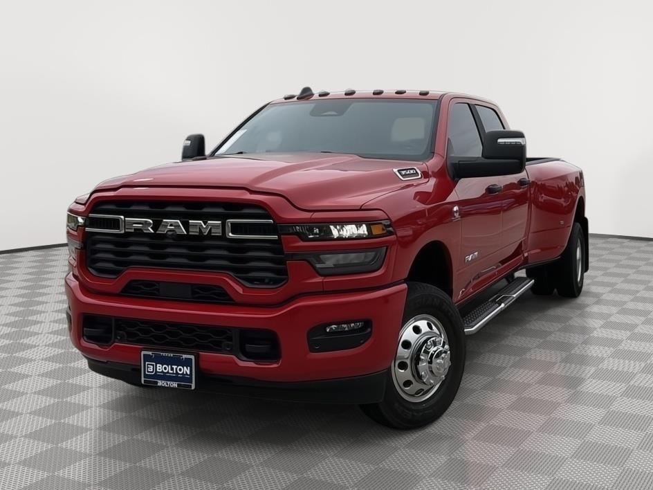 Flame Red Clearcoat 2026 RAM 3500 Big Horn Crew Cab LB DRW 4WD Pickup Truck Four-Wheel Drive 8-Speed Automatic