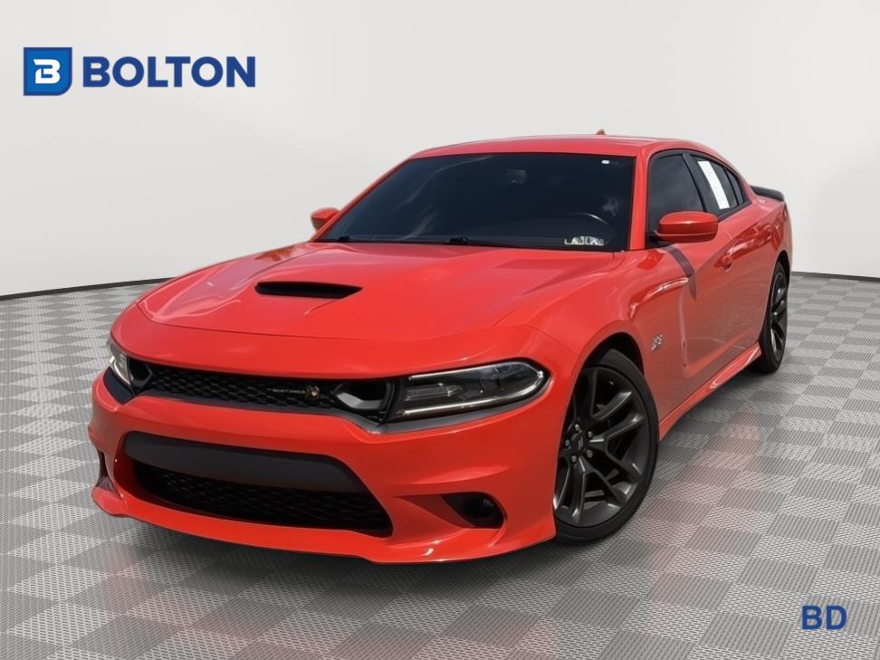 Orange 2021 Dodge Charger Sedan Rear-Wheel Drive 8-Speed Automatic