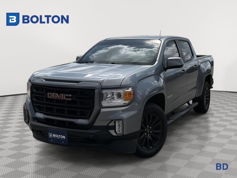 Gray (Satin Steel Metallic) 2022 GMC Canyon Pickup Truck 4X2 8-Speed Automatic