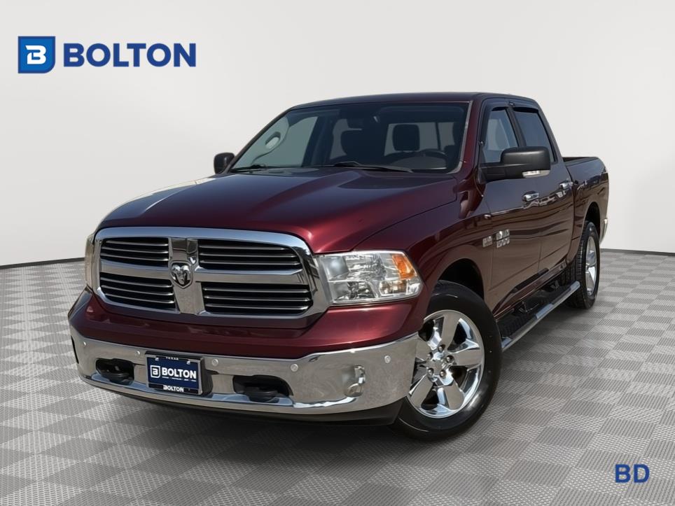 Delmonico Red Pearlcoat 2017 RAM 1500 Pickup Truck Four-Wheel Drive 8-Speed Automatic