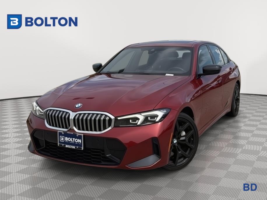 Vegas Red Metallic 2025 BMW 3 Series Sedan Rear-Wheel Drive Automatic
