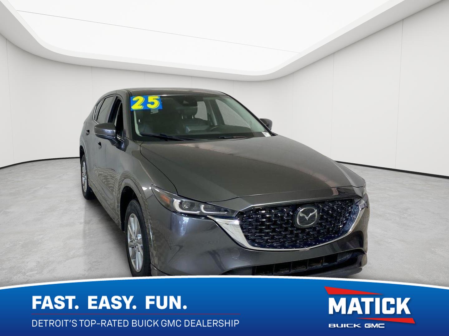 Machine Gray Metallic 2025 Mazda CX-5 SUV / Crossover All-Wheel Drive Automatic