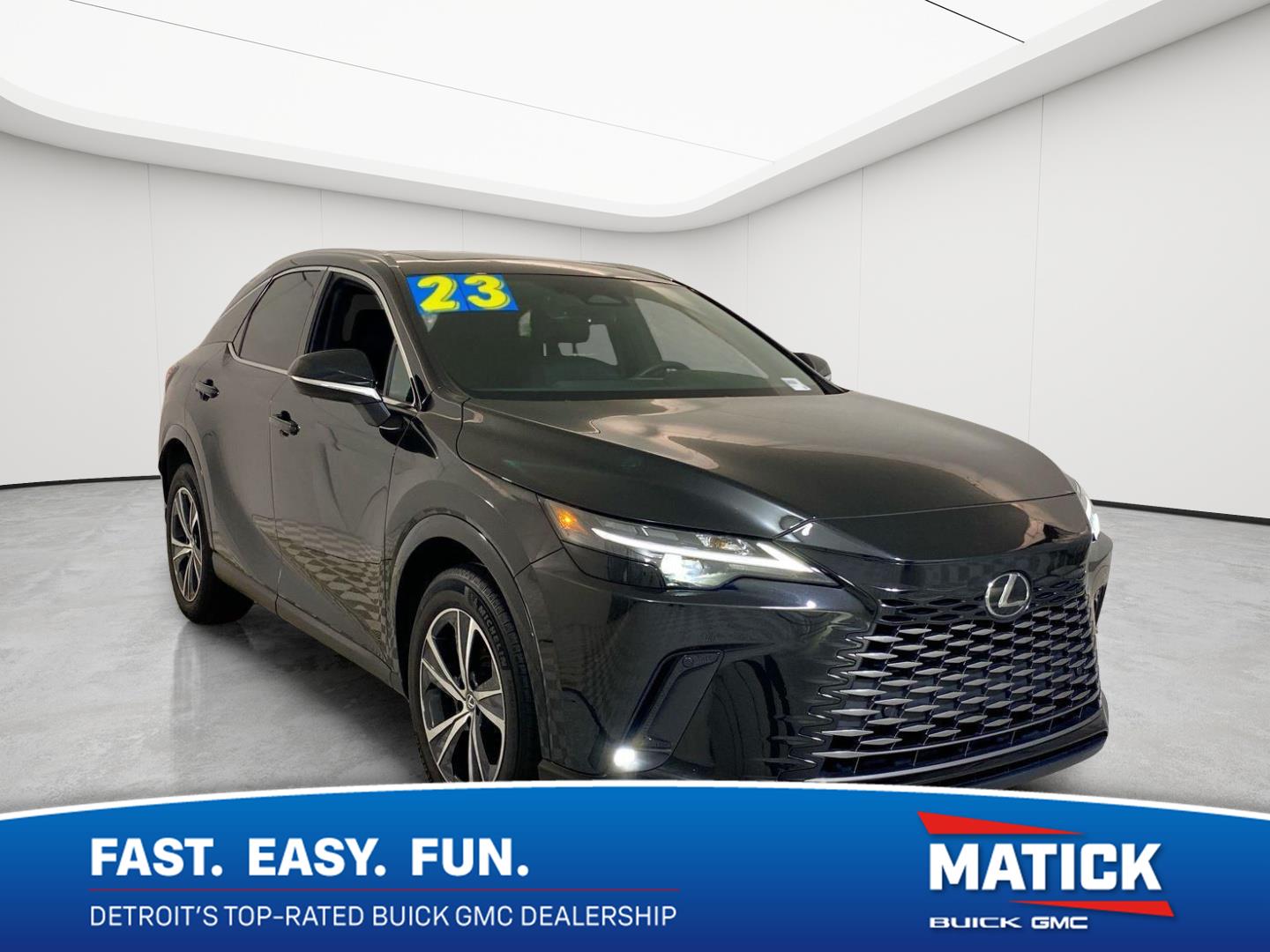 Black (Caviar) 2023 Lexus RX SUV / Crossover All-Wheel Drive Automatic
