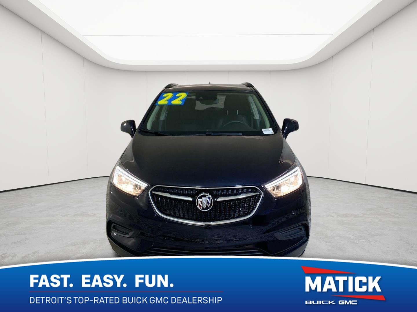 Black (Ebony Twilight Metallic) 2022 Buick Encore SUV / Crossover All-Wheel Drive 6-Speed Automatic Overdrive