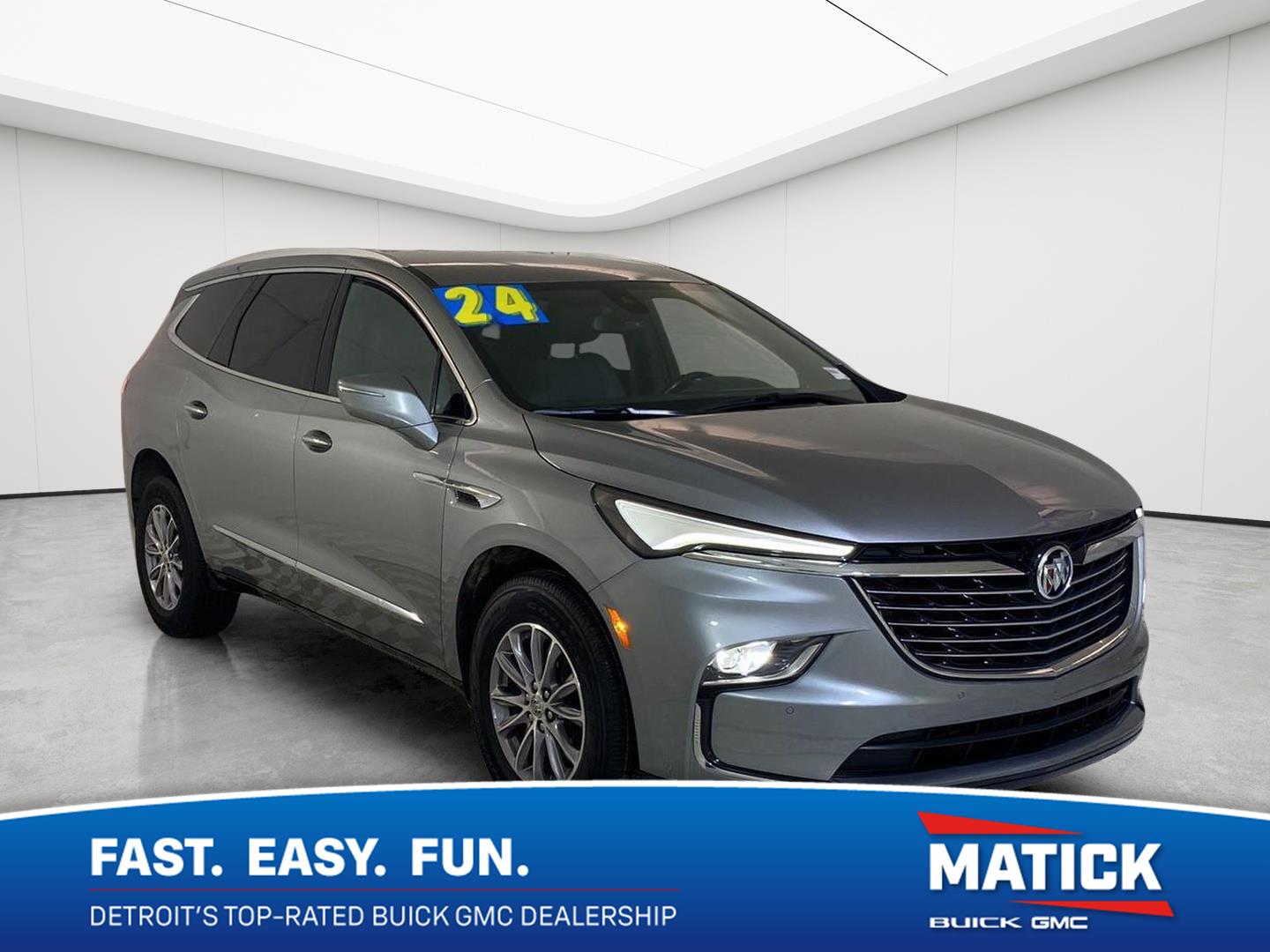 Moonstone Gray Metallic 2024 Buick Enclave SUV / Crossover Four-Wheel Drive 9-Speed Automatic