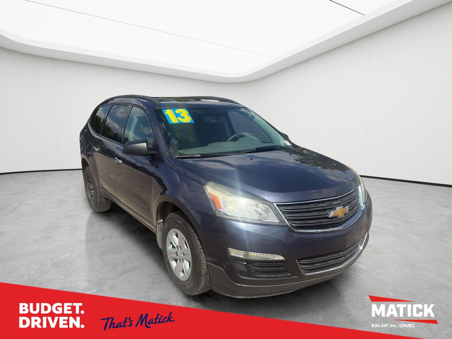 Atlantis Blue Metallic 2013 Chevrolet Traverse SUV / Crossover Front-Wheel Drive 6-Speed Automatic