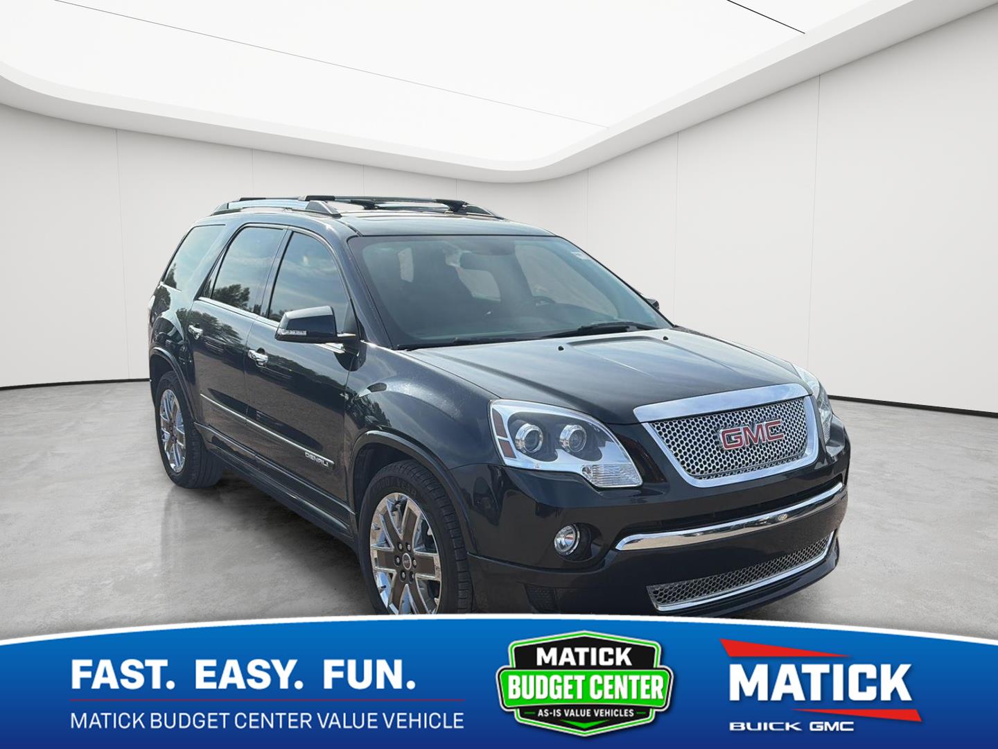 Carbon Black Metallic 2012 GMC Acadia SUV / Crossover Front-Wheel Drive 6-Speed Automatic