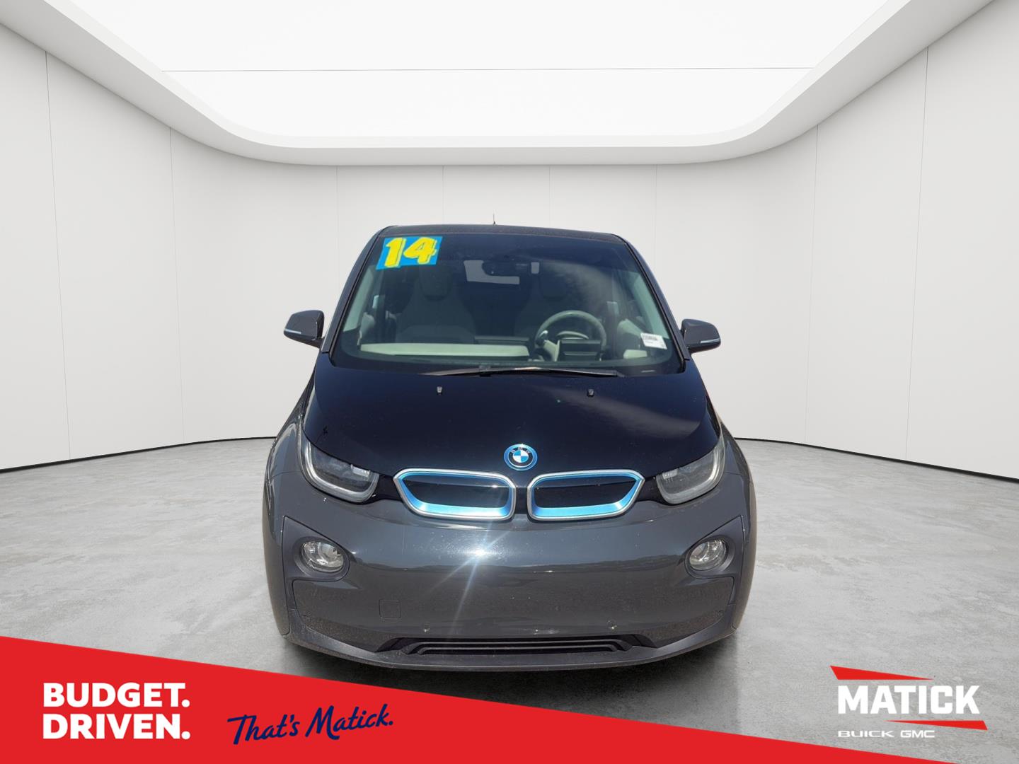 Arravani Gray w/ BMW i Frozen Blue Accent 2014 BMW i3 Wagon Rear-Wheel Drive Automatic