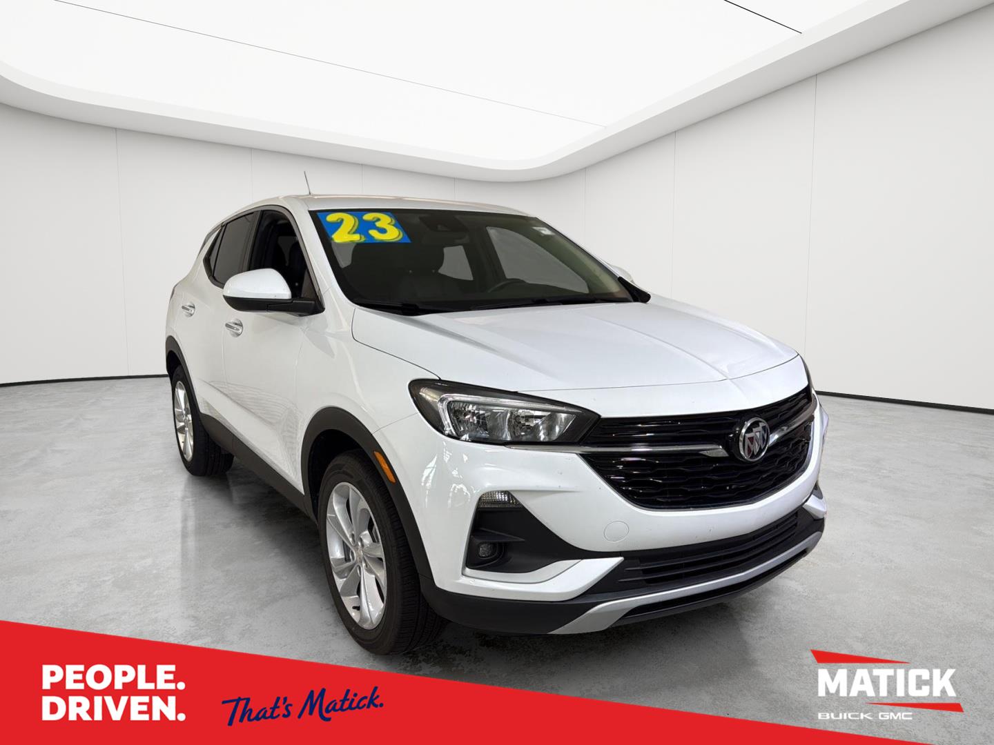 Summit White 2023 Buick Encore GX SUV / Crossover Front-Wheel Drive Continuously Variable Transmission