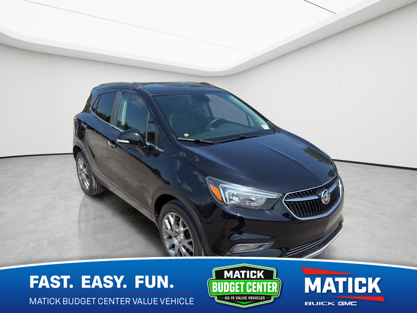 Black (Ebony Twilight Metallic) 2017 Buick Encore SUV / Crossover Front-Wheel Drive 6-Speed Automatic