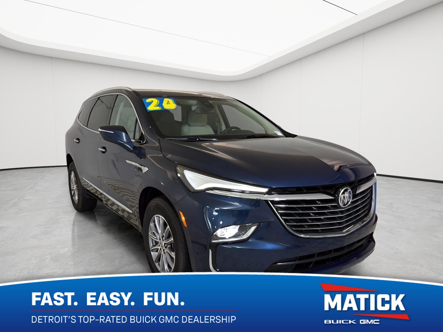 Emperor Blue Metallic 2024 Buick Enclave SUV / Crossover Four-Wheel Drive 9-Speed Automatic