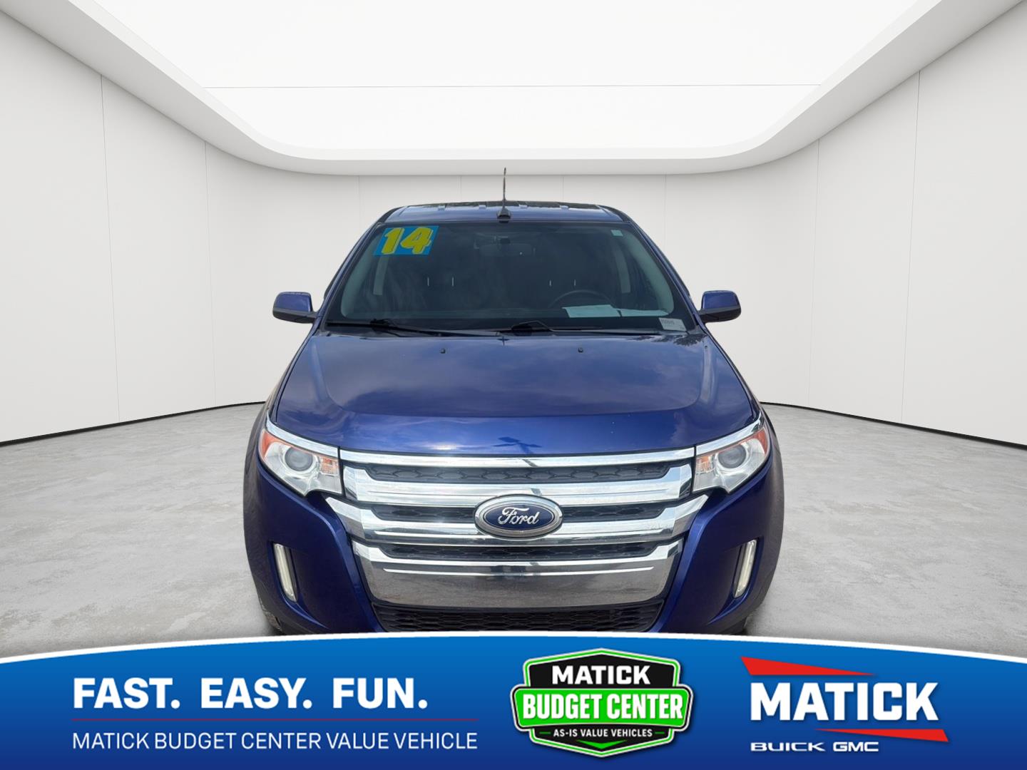 Deep Impact Blue Metallic 2014 Ford Edge SUV / Crossover Front-Wheel Drive 6-Speed Automatic