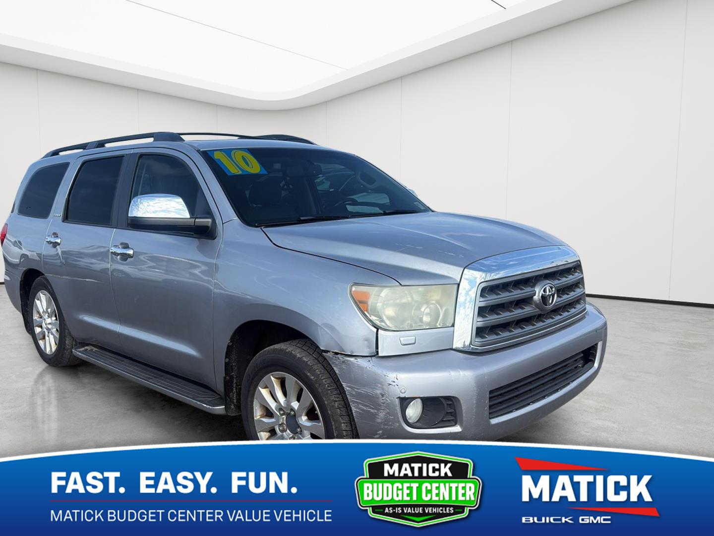Silver Sky Metallic 2010 Toyota Sequoia SUV / Crossover Four-Wheel Drive 6-Speed Automatic