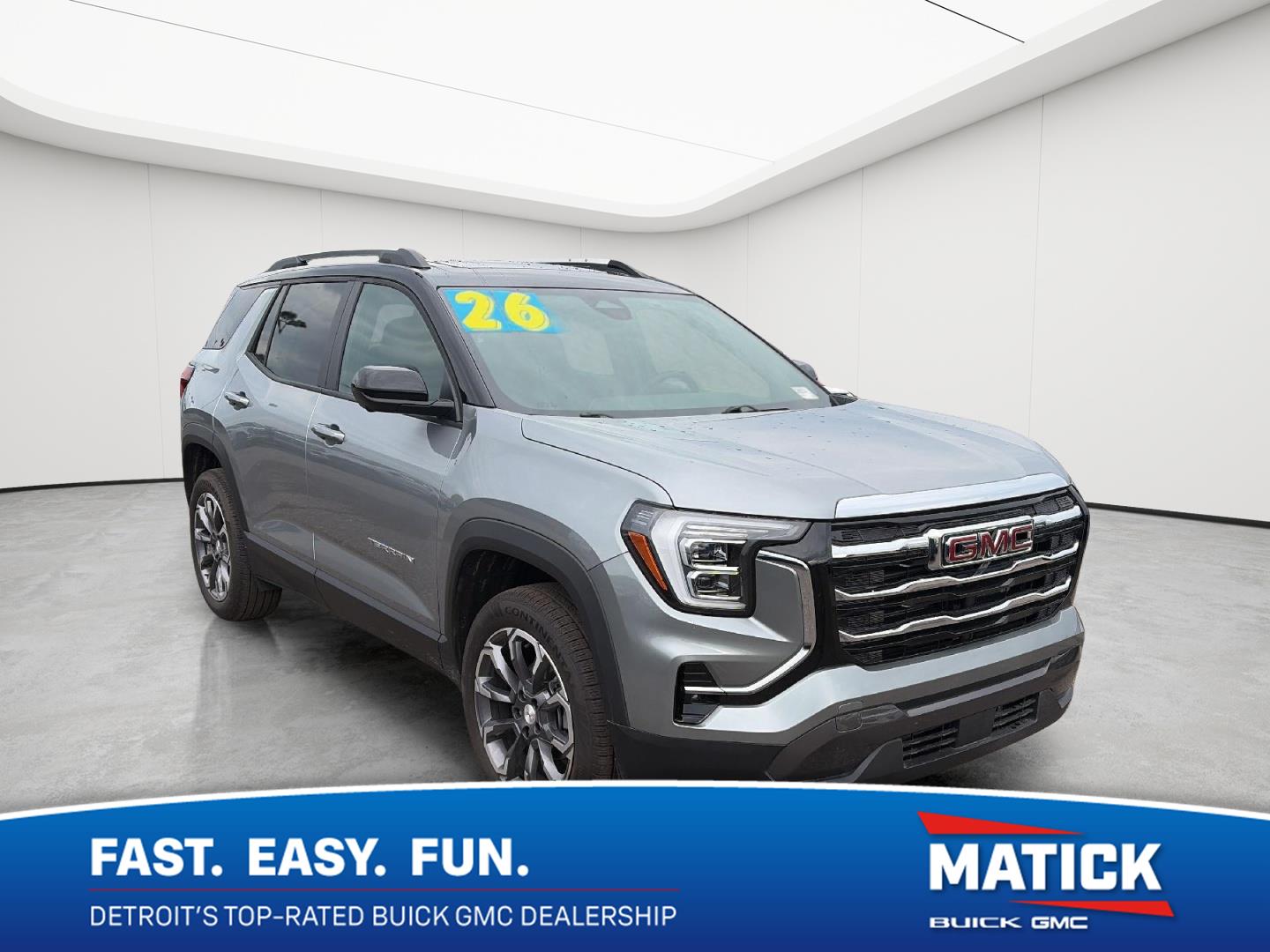 Sterling Metallic 2026 GMC Terrain SUV / Crossover Four-Wheel Drive 8-Speed Automatic Overdrive
