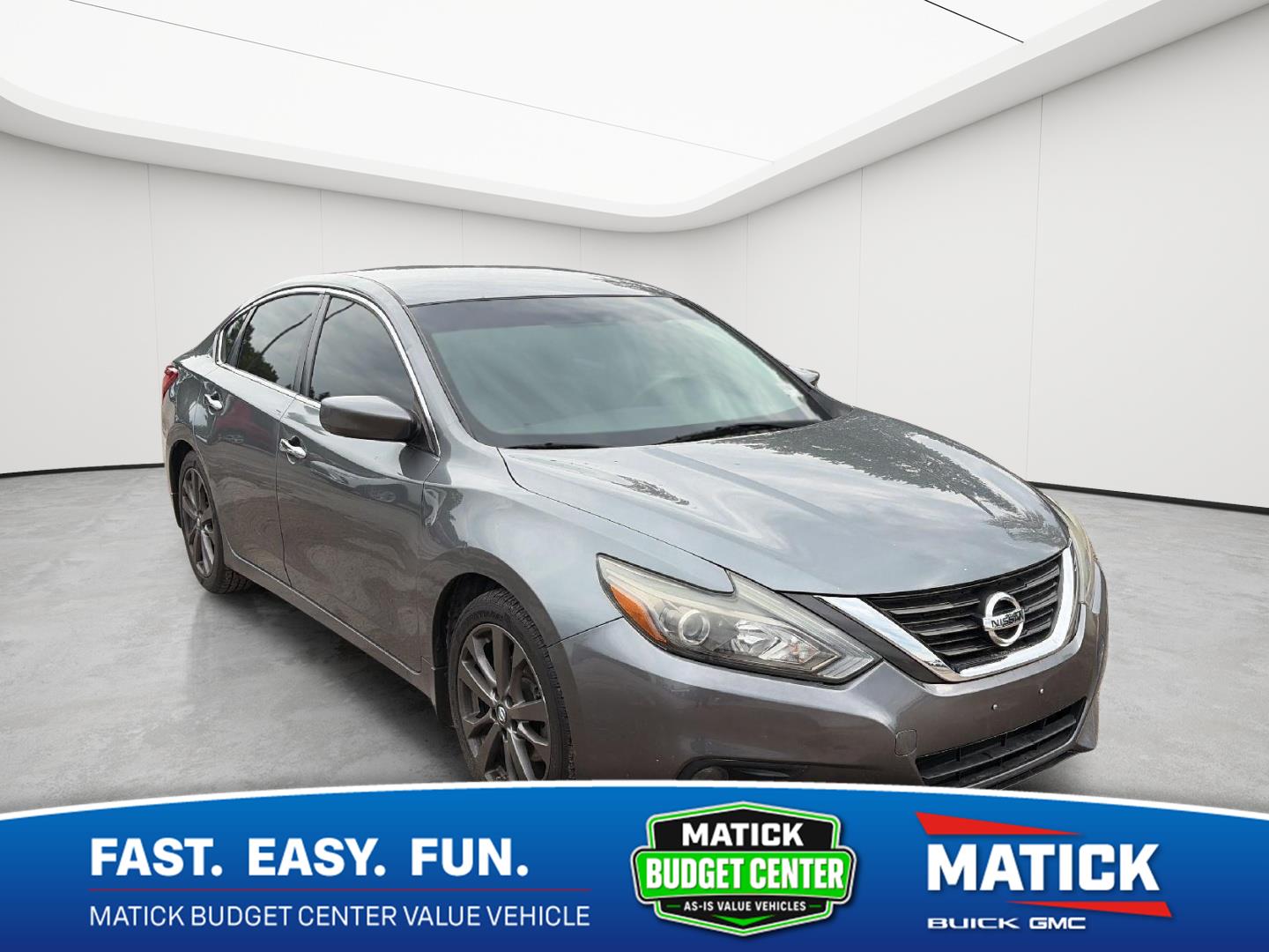 Gray (Gun Metallic) 2016 Nissan Altima Sedan Front-Wheel Drive Continuously Variable Transmission