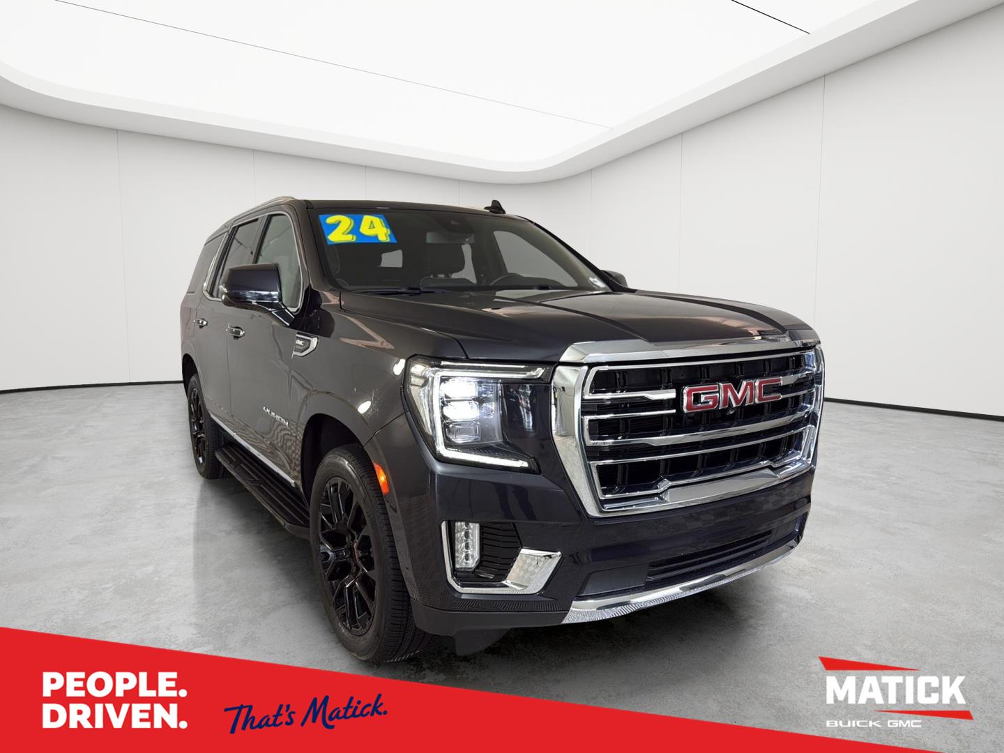 Titanium Rush Metallic 2024 GMC Yukon SUV / Crossover Four-Wheel Drive Automatic