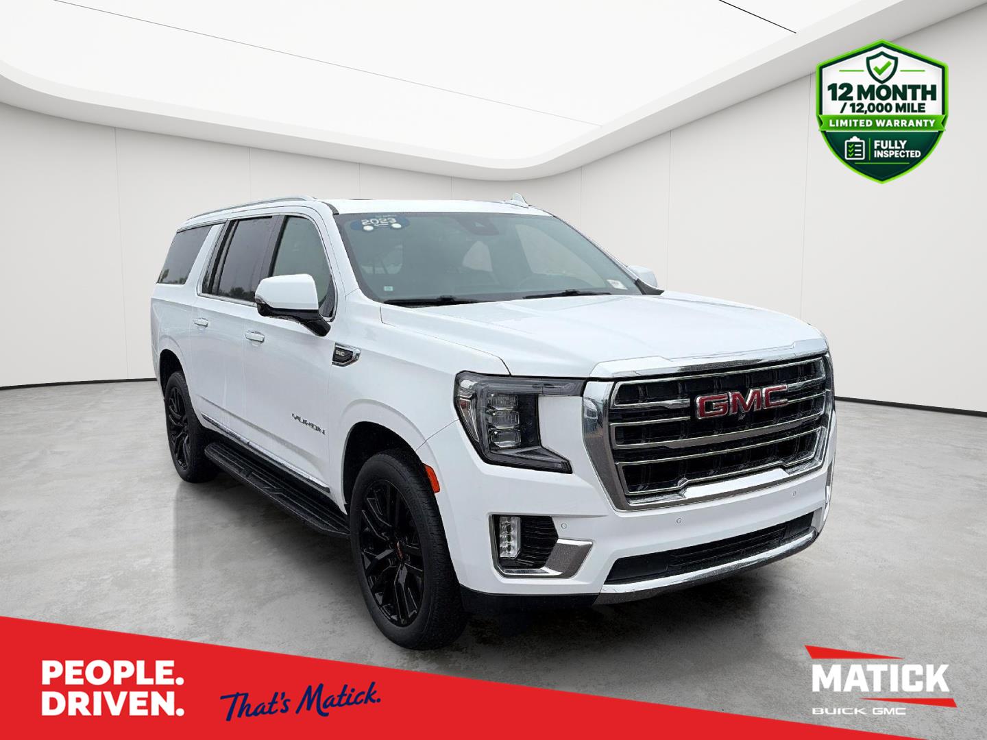 Summit White 2023 GMC Yukon XL SUV / Crossover Four-Wheel Drive Automatic