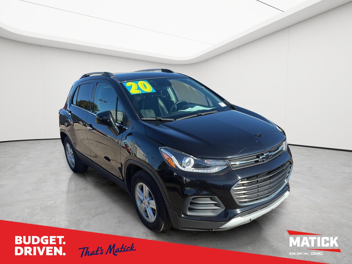 Black 2020 Chevrolet Trax SUV / Crossover Front-Wheel Drive 6-Speed Automatic