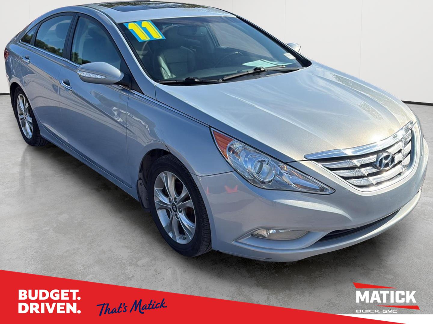 Iridescent Silver Blue Pearl 2011 Hyundai Sonata Sedan Front-Wheel Drive Automatic