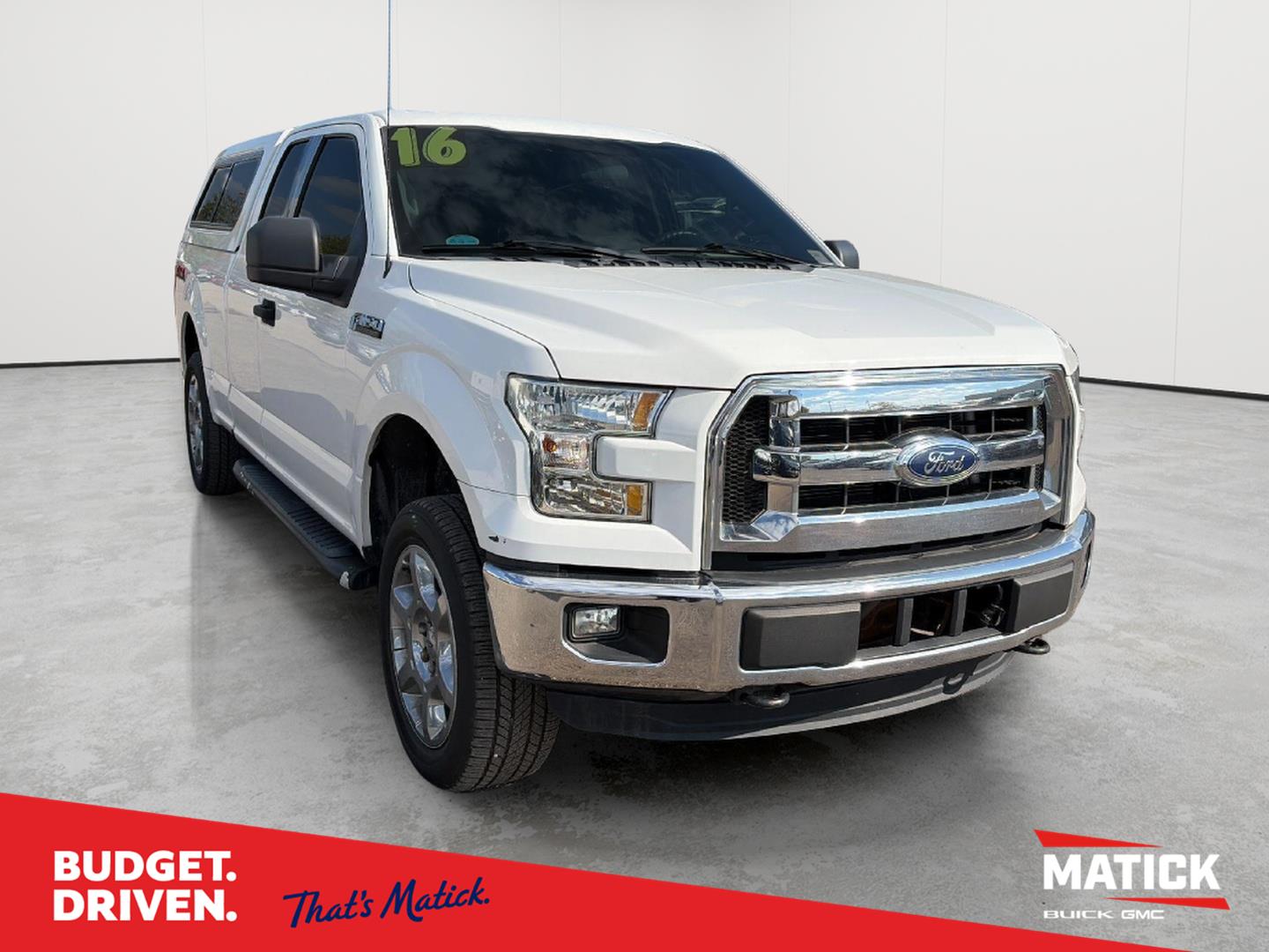 Oxford White 2016 Ford F-150 Pickup Truck Four-Wheel Drive 6-Speed Automatic