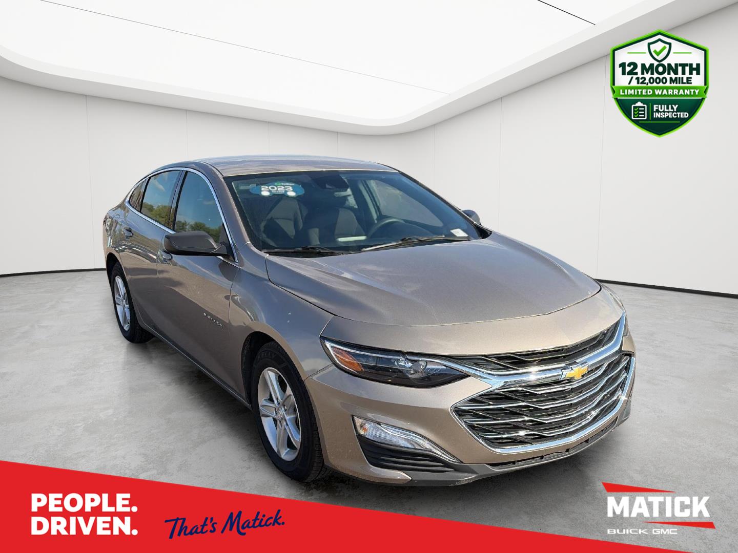 Mineral Gray Metallic 2023 Chevrolet Malibu Sedan Front-Wheel Drive Continuously Variable Transmission