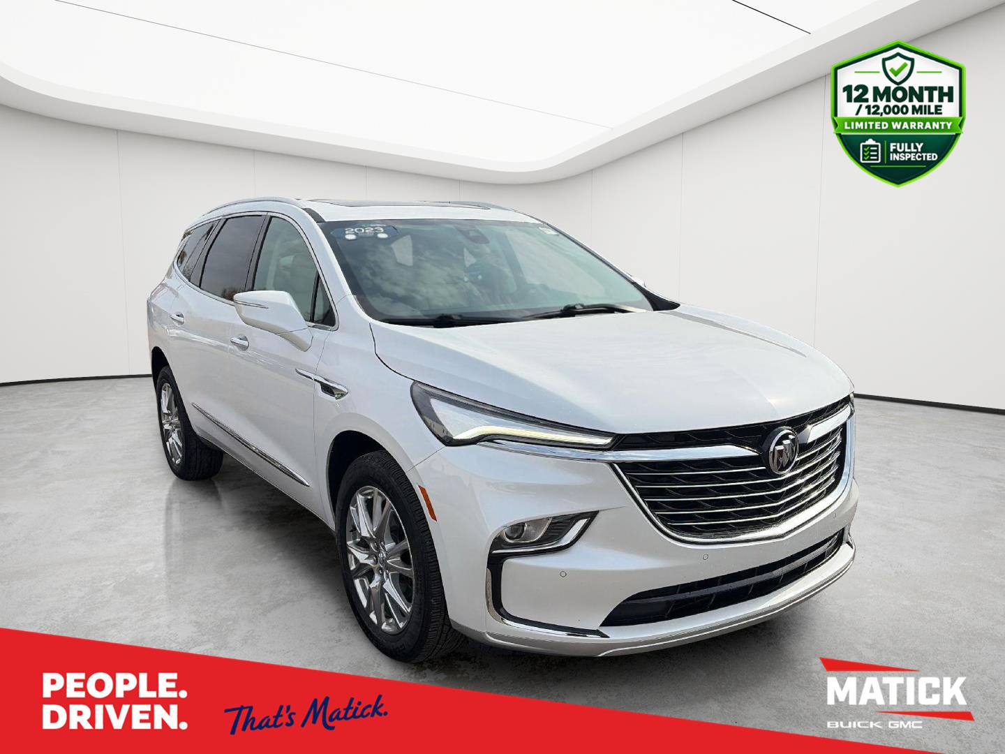 White Frost Tricoat 2024 Buick Enclave SUV / Crossover Four-Wheel Drive 9-Speed Automatic