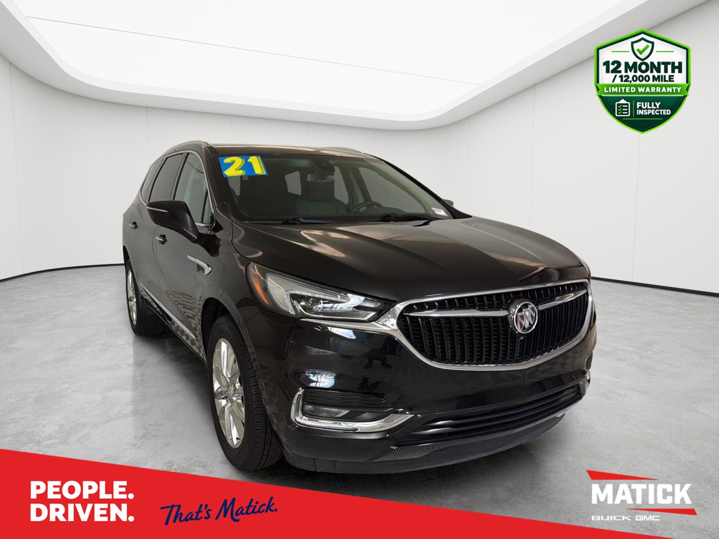 Black (Ebony Twilight Metallic) 2021 Buick Enclave SUV / Crossover Front-Wheel Drive 9-Speed Automatic