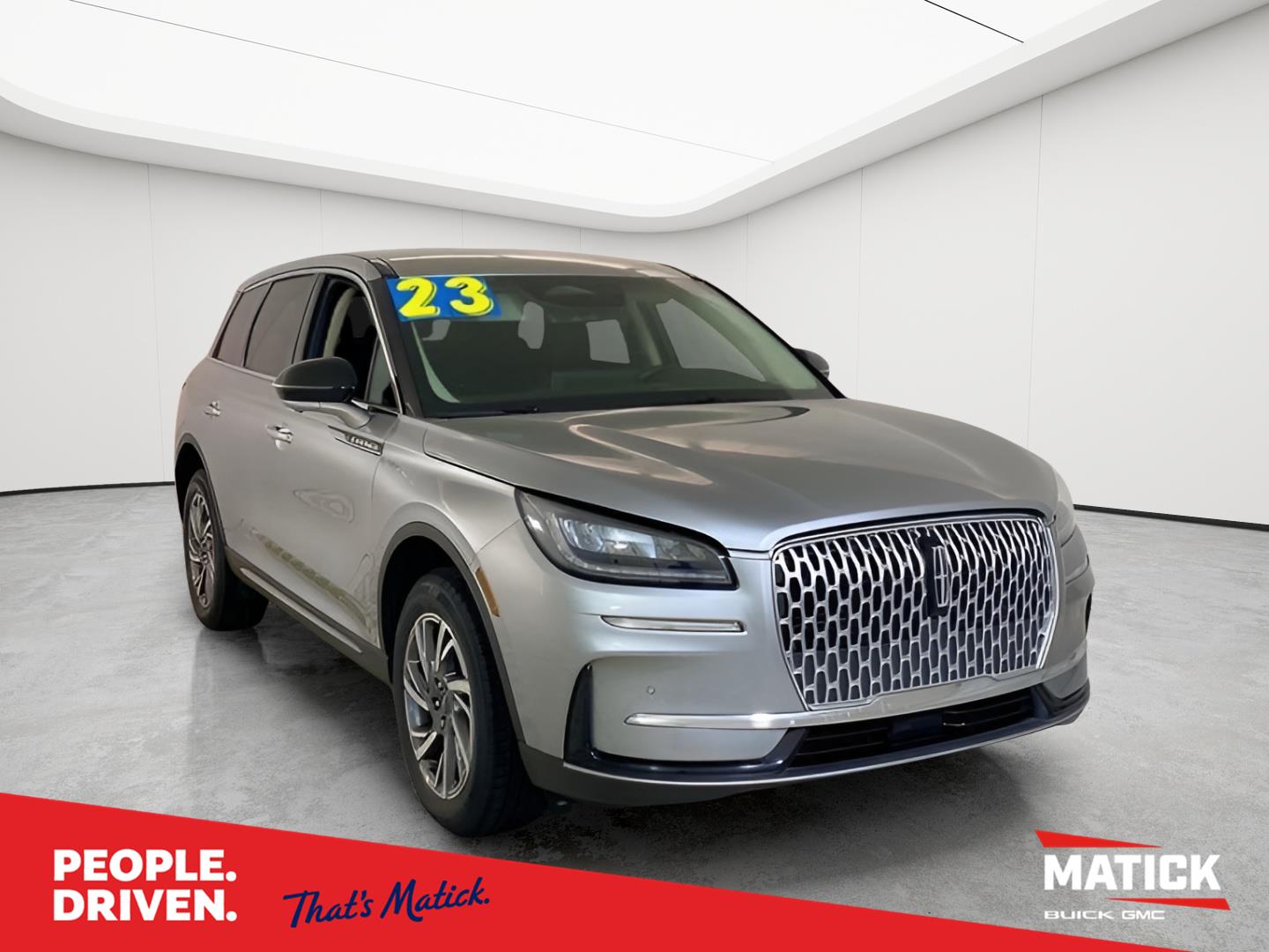 Silver Radiance Metallic Clearcoat 2023 Lincoln Corsair SUV / Crossover All-Wheel Drive 8-Speed Automatic