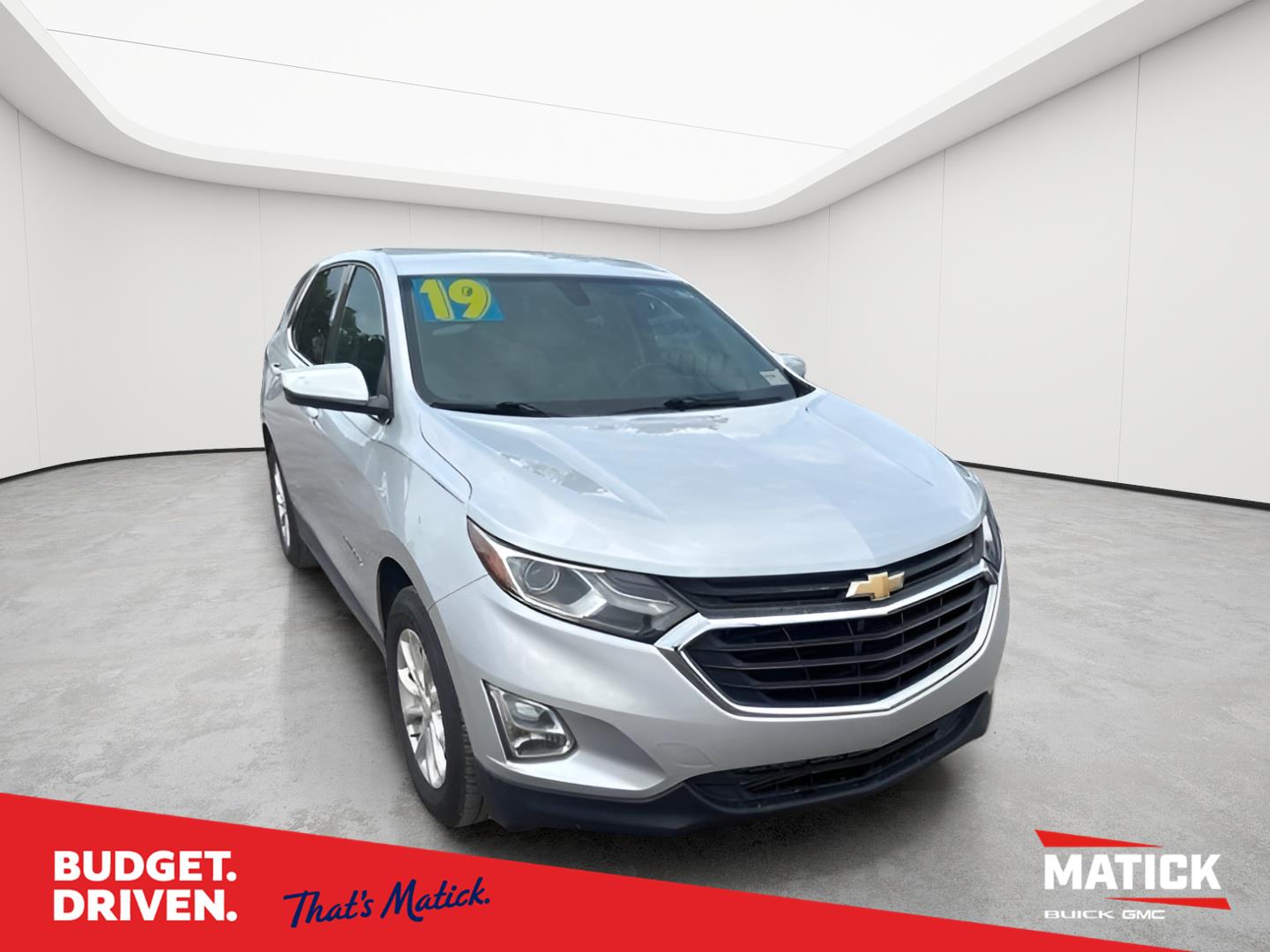 Silver Ice Metallic 2019 Chevrolet Equinox SUV / Crossover Front-Wheel Drive 6-Speed Automatic Overdrive