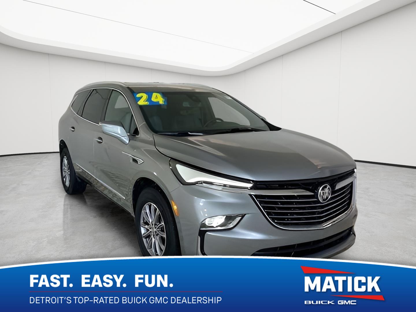 Moonstone Gray Metallic 2024 Buick Enclave SUV / Crossover Four-Wheel Drive 9-Speed Automatic