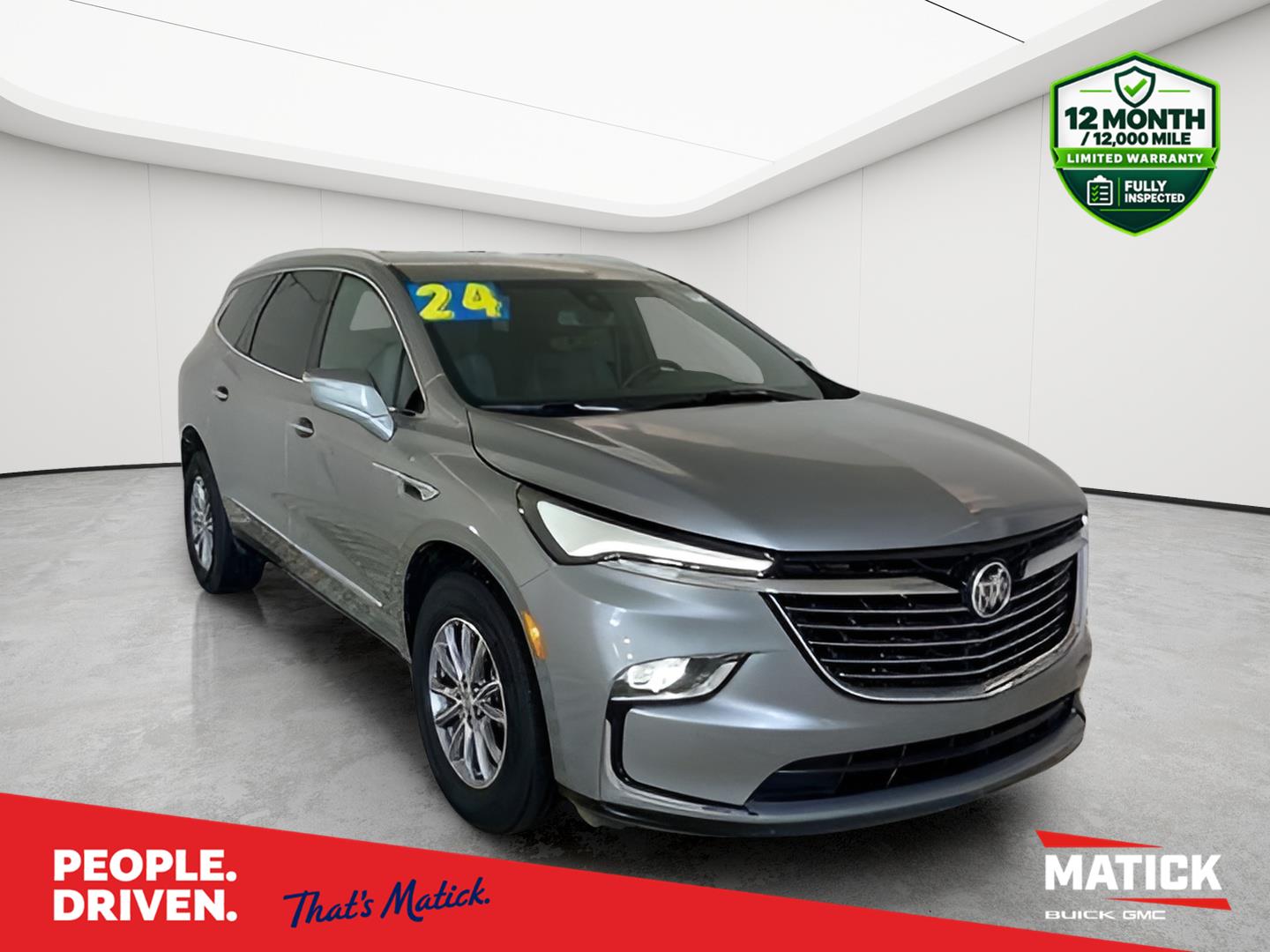 Moonstone Gray Metallic 2024 Buick Enclave SUV / Crossover Four-Wheel Drive 9-Speed Automatic