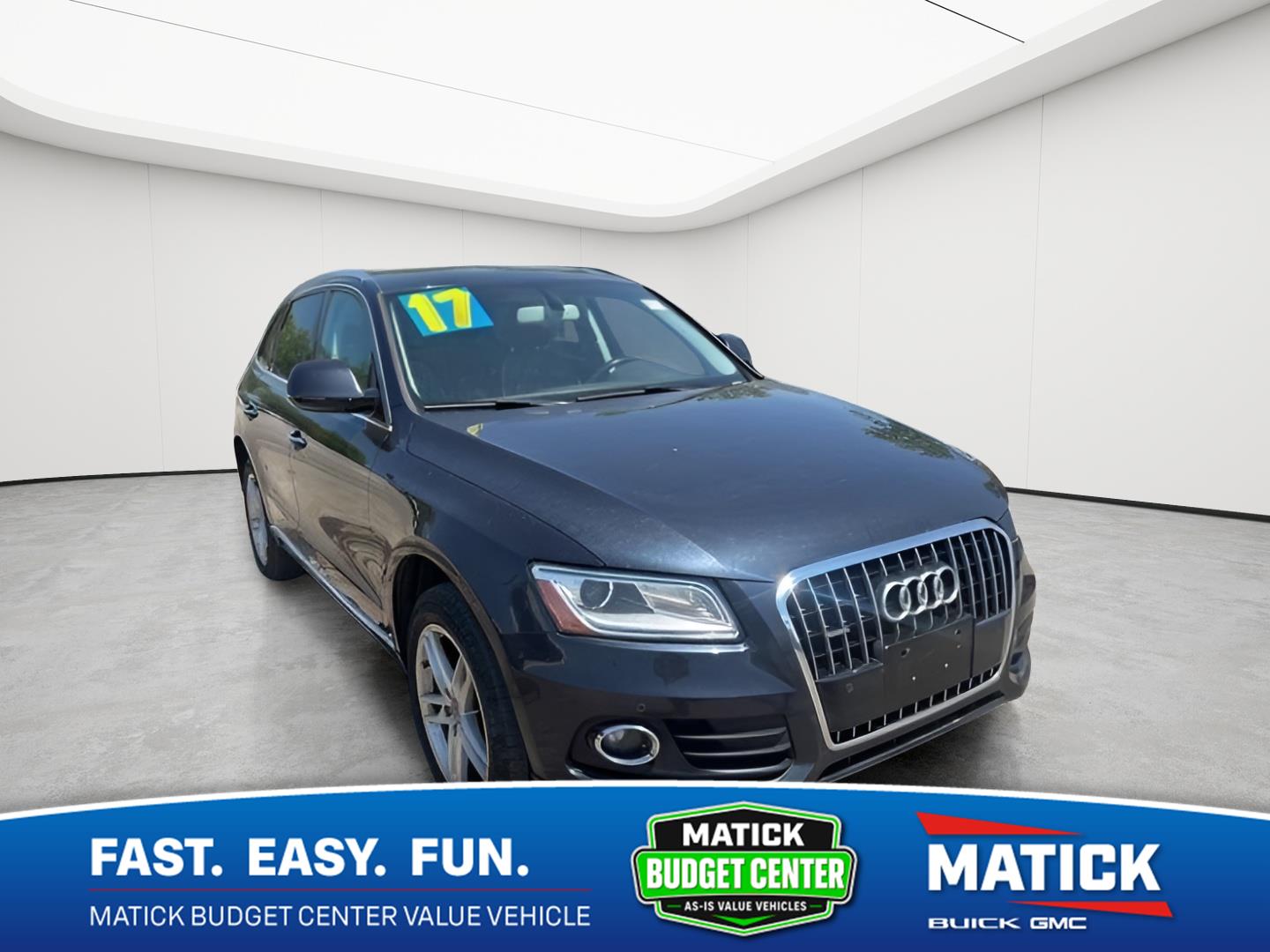 Moonlight Blue Metallic 2017 Audi Q5 SUV / Crossover All-Wheel Drive Automatic