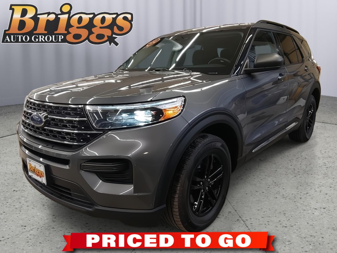 Carbonized Gray Metallic 2021 Ford Explorer XLT AWD SUV / Crossover All-Wheel Drive Automatic