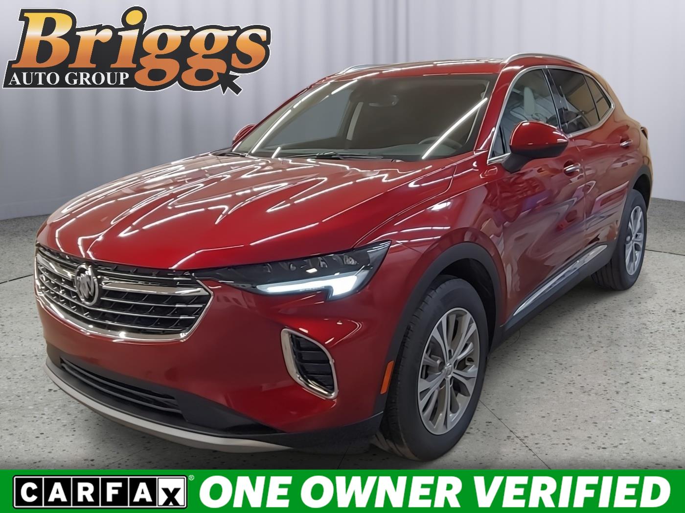Cinnabar Metallic 2022 Buick Envision Preferred FWD SUV / Crossover Front-Wheel Drive 9-Speed Automatic