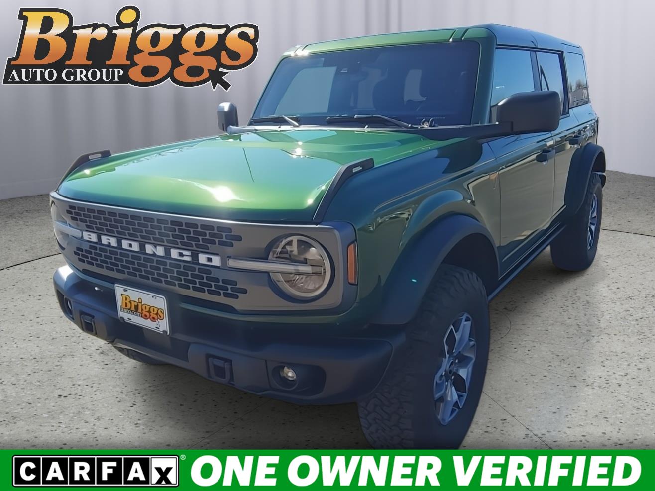 Eruption Green 2025 Ford Bronco Badlands 4-Door 4WD SUV / Crossover Four-Wheel Drive Automatic