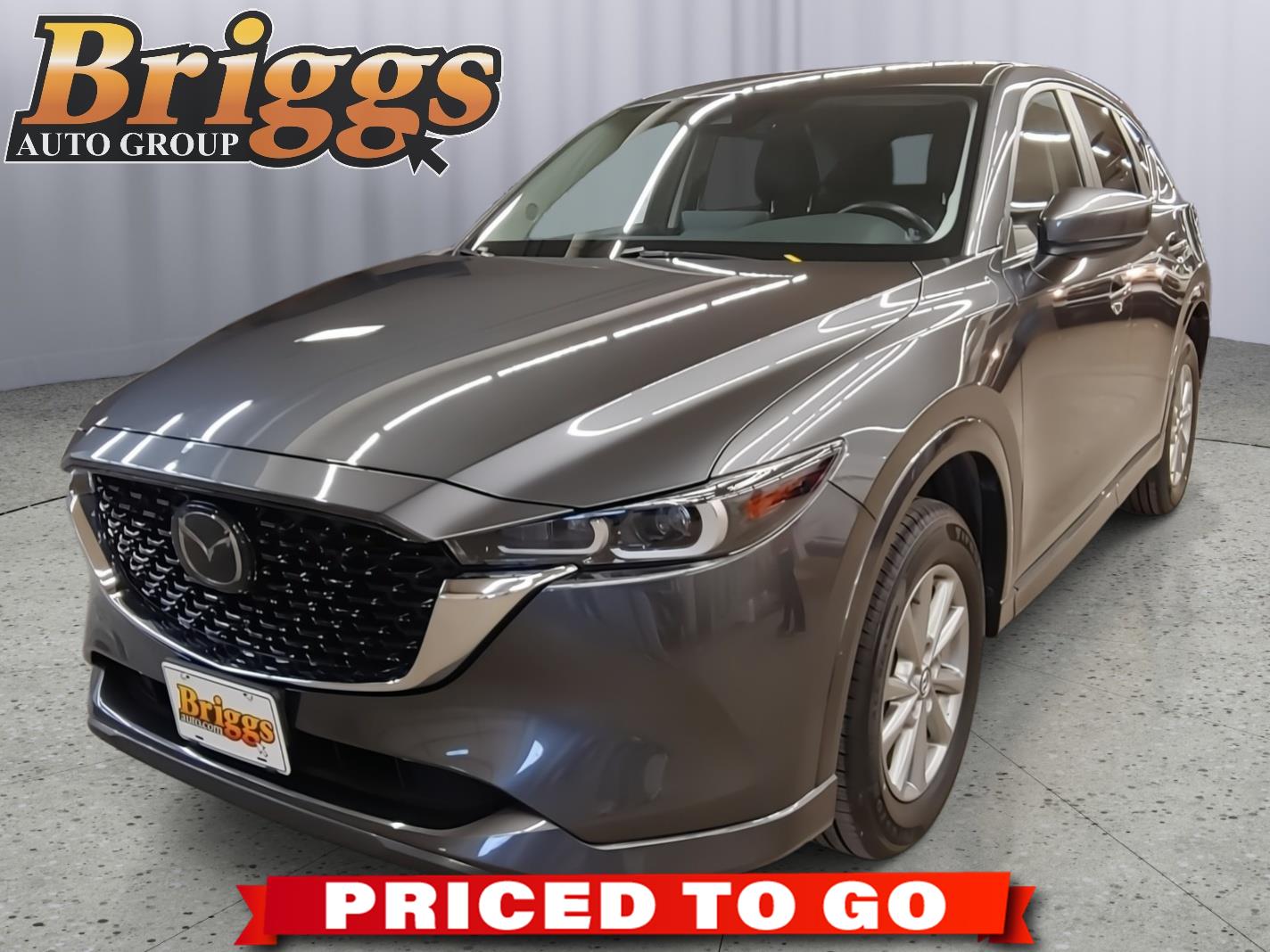 Machine Gray Metallic 2024 Mazda CX-5 2.5 S Select AWD SUV / Crossover All-Wheel Drive Automatic